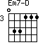 Em7-D=033111_3