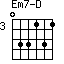 Em7-D=033131_3