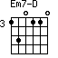 Em7-D=130110_3