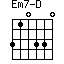 Em7-D=310330_1