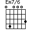 Em7/6=040003_1