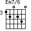 Em7/6=120230_3