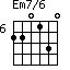 Em7/6=220130_6