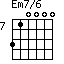 Em7/6=310000_7