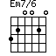 Em7/6=320020_1