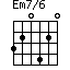 Em7/6=320420_1