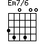 Em7/6=340400_1