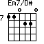 Em7/D#=110220_7