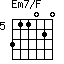 Em7/F=311020_5