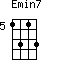 Emin7=1313_5