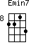 Emin7=2213_8