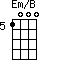 Em/B=1000_5