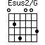 Esus2/G=024003_1