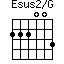 Esus2/G=222003_1