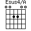 Esus4/A=002200_1