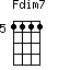 Fdim7=1111_5