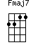 Fmaj7=2211_1