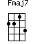 Fmaj7=2213_1