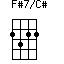 F#7/C#=2322_1
