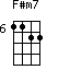 F#m7=1122_6