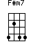 F#m7=4244_1