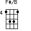 F#/B=1331_4