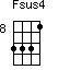 Fsus4=3331_8