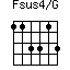 Fsus4/G=113313_1