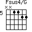 Fsus4/G=NN1122_5