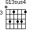 G13sus4=031331_3