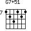 G7+51=123121_7