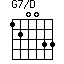 G7/D=120033_1
