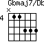 Gbmaj7/Db=N11333_4