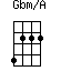Gbm/A=4222_1