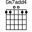 Gm7add4=110011_1