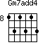 Gm7add4=131313_8