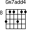 Gm7add4=311311_8