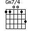 Gm7/4=110013_1