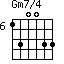 Gm7/4=130033_6