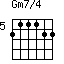 Gm7/4=211122_5