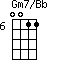 Gm7/Bb=0011_6