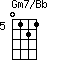 Gm7/Bb=0121_5