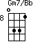 Gm7/Bb=0331_8