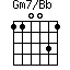 Gm7/Bb=110031_1
