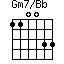 Gm7/Bb=110033_1