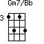 Gm7/Bb=1313_3
