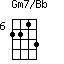 Gm7/Bb=2213_6