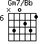 Gm7/Bb=N30231_6