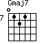 Gmaj7=0121_7