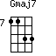 Gmaj7=1133_7